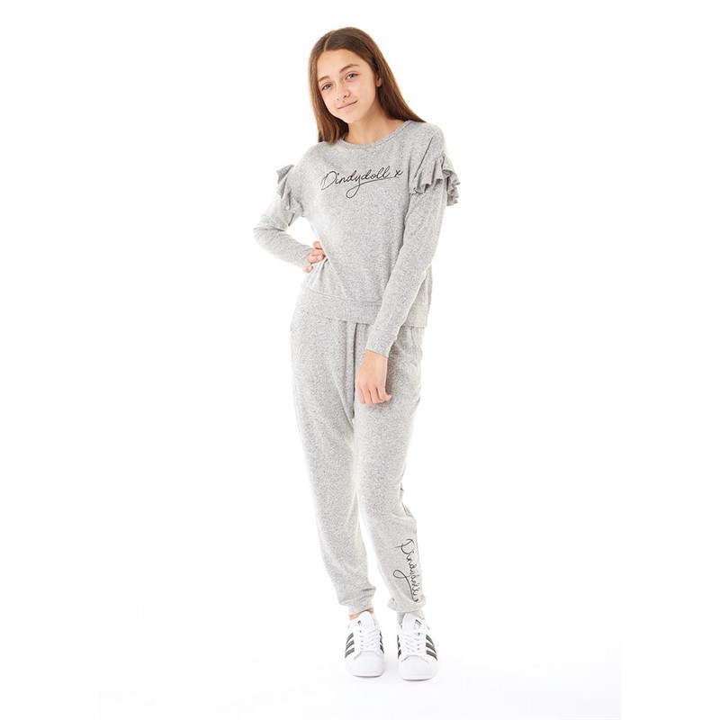 Pindydoll Girls Amy Lounge Set Grey