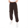 Pindydoll Womens Chrissy Loose Fit Cargo Joggers Black