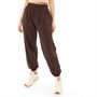 Pindydoll Womens Corey Loose Fit Joggers Brown