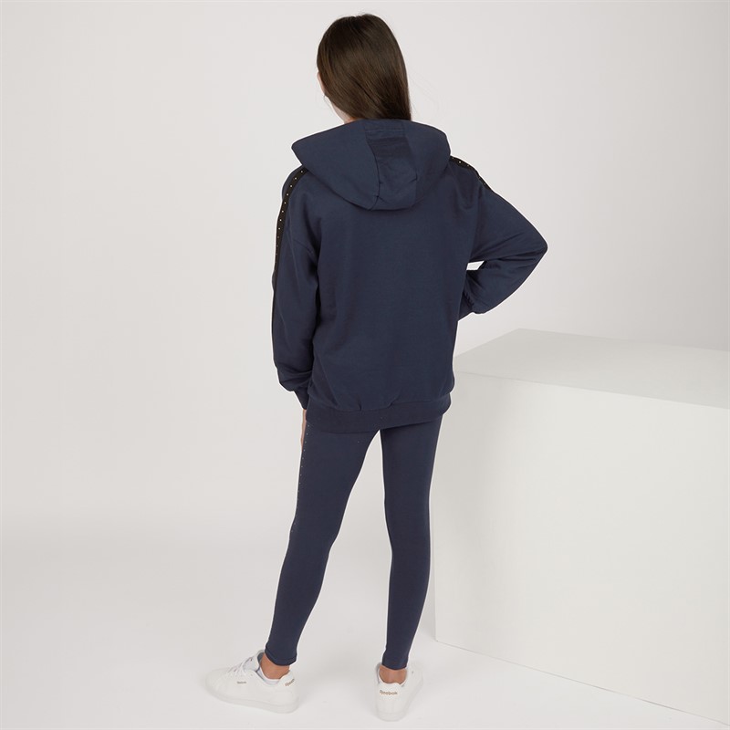 Buy Pindydoll Girls Alexie Hoodie And Leggings Tracksuit Dark Navy