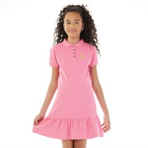 Pindydoll Girls Prairie Dress Hot Pink