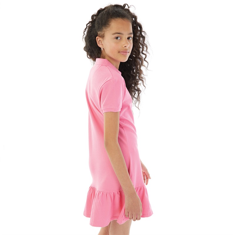 Pindydoll Girls Prairie Dress Hot Pink