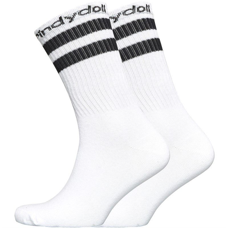 Striped top boot socks