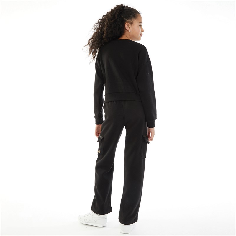 Pindydoll Girls Hayward Tracksuit Black