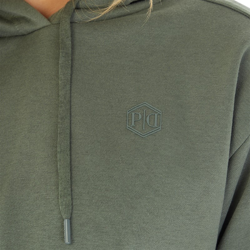 Pindydoll Womens Orla Two Piece Hoodie And Joggers Set Khaki