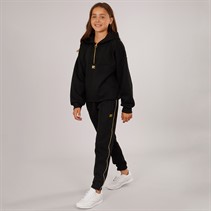 Pindydoll Girls 1/4 Zip Tracksuit Black