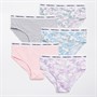 Pindydoll Girls Bliss Five Pack Briefs Multi/Pink/Multi/Grey/Multi