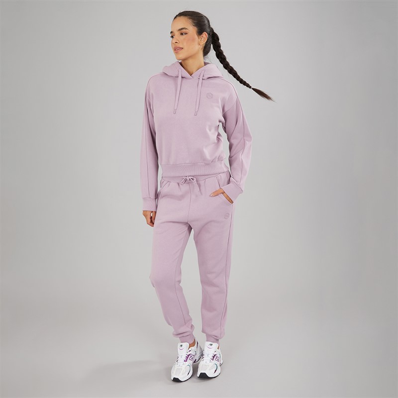 Pindydoll Womens Orla Two Piece Hoodie And Joggers Set Keepsake Lilac