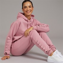 Pindydoll Womens Ellan Two Piece Hoodie And Joggers Set Rose Elegance