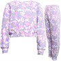 Pindydoll Girls Willow Sweatshirt And Joggers Set Purple/Pink