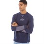 Pretty Green Mens X Umbro Knitted Jumper Navy