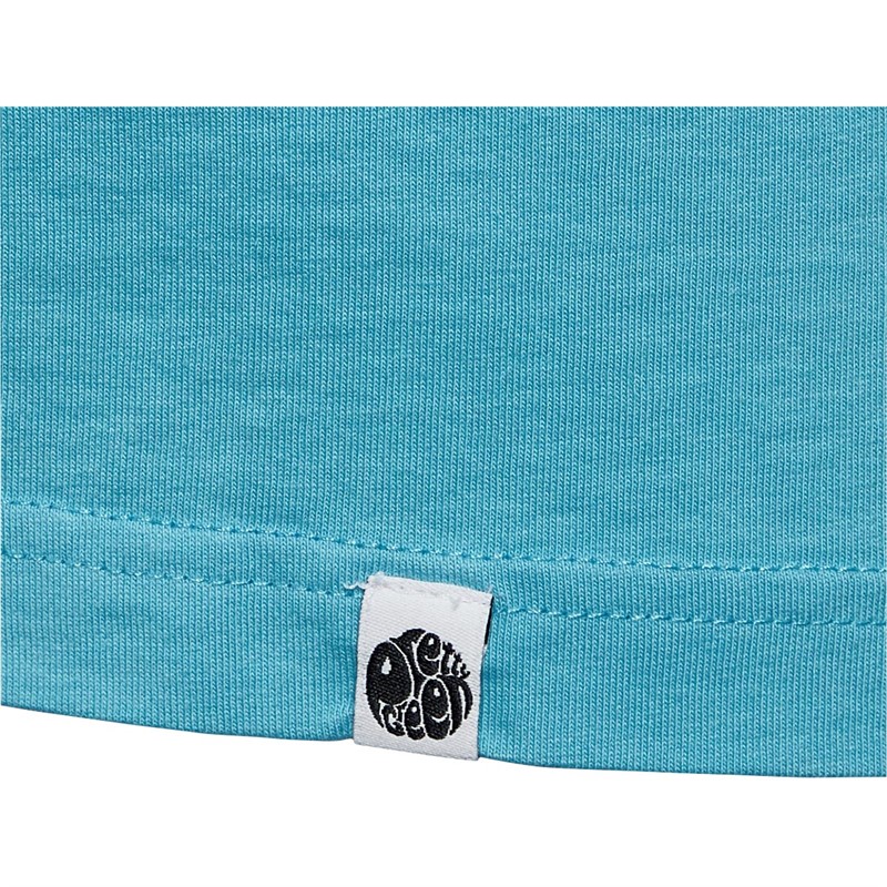 Pretty Green Mens Tie Dye T-Shirt Blue