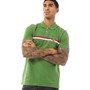 Pretty Green Mens Tilby Chest Stripe Polo Green