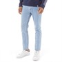 Pretty Green Mens Slim Fit Jeans Light Blue
