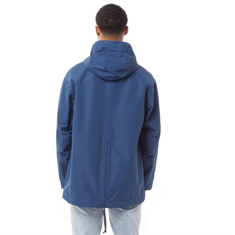 Pretty Green Mens X Umbro Seam Sealed Jacket Navy