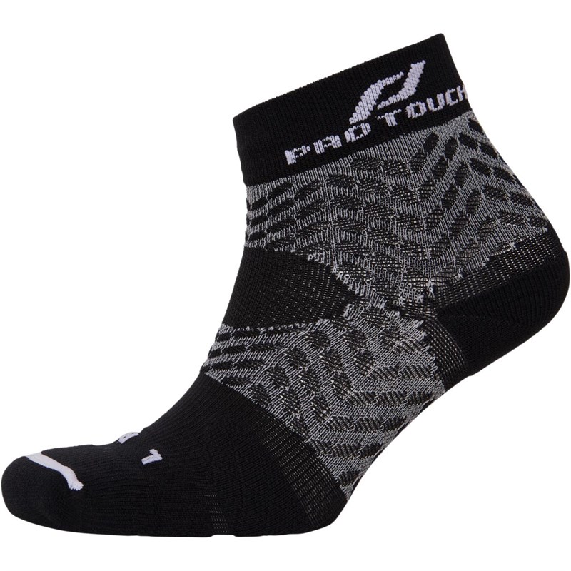Buy Pro Touch Compression Low Cut Running Sock Black