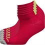 Pro Touch Lightweight Low Cut Three Pack Running Socks Red/Yellow