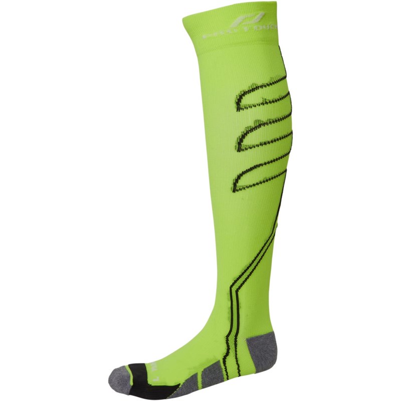 Buy Pro Touch Compression Full Length Running Socks Yellow