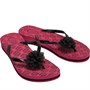 Pretty You Dames London Tessa Teenslippers Diep Roze