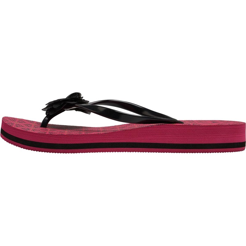 Pretty You Dames London Tessa Teenslippers Diep Roze