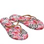 Pretty You Dames LondonZig Zag Teenslippers Roze Multi