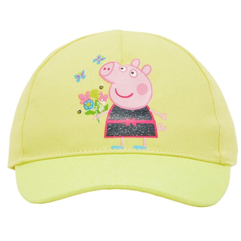 Peppa Pig Girls NMF Molly Hat Yellow Pair