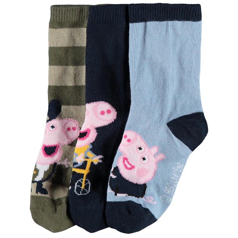 Peppa Pig Chaussettes NMM Jannik Enfants Multicolore