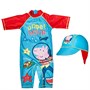 Peppa Pig Spædbørn Drenge Infant Under The Water With George Sunsafe Badedragter Blå