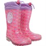Peppa Pig Infants Girls Zote PVC Wellington Boots Pink