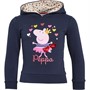 Peppa Pig Sweats à Capuche Fille Bleu Marine