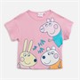Peppa Pig Girls T-Shirt Pink