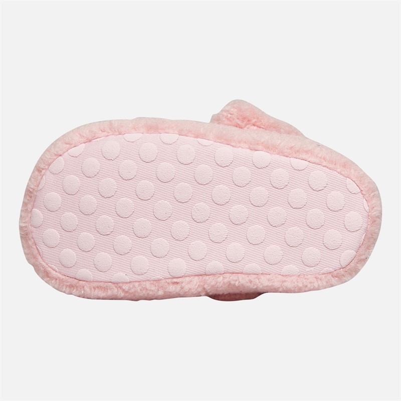 Peppa Pig Pantoufles Hayle Entièrement Doublées en Imitation Peau de Mouton Rose Fille