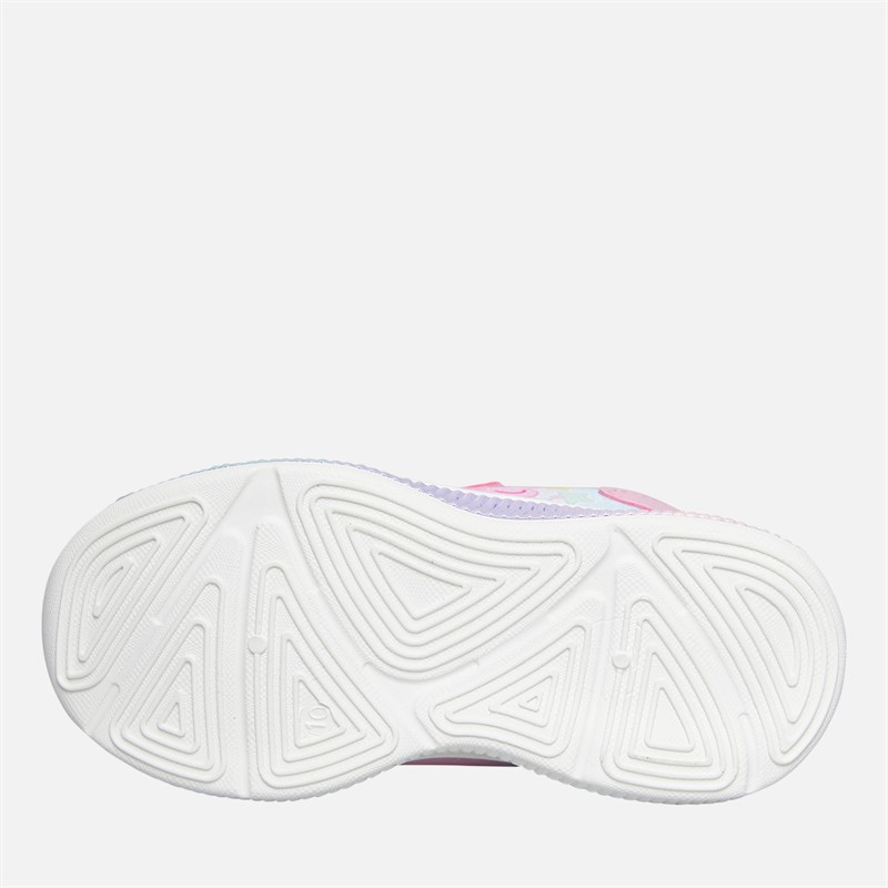 Peppa Pig Girls Light Up Sports Trainers Pink