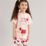 Disney Girls T-Shirt And Shorts Co-Ord Set Pink