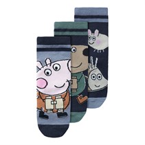 Peppa Pig Jongens Orla Drie Paar Sokken Multi