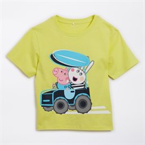 Peppa Pig T-shirt Mase Garçon Jaune Soleil P M-22 Sunny Lime