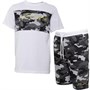 PRODUKT Boys Joshua T-Shirt And Shorts Set White