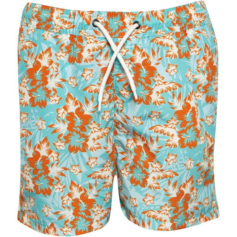 Short De Bain Garçon OP Multicolore - Taille 18, Motif Camouflage, Polyester