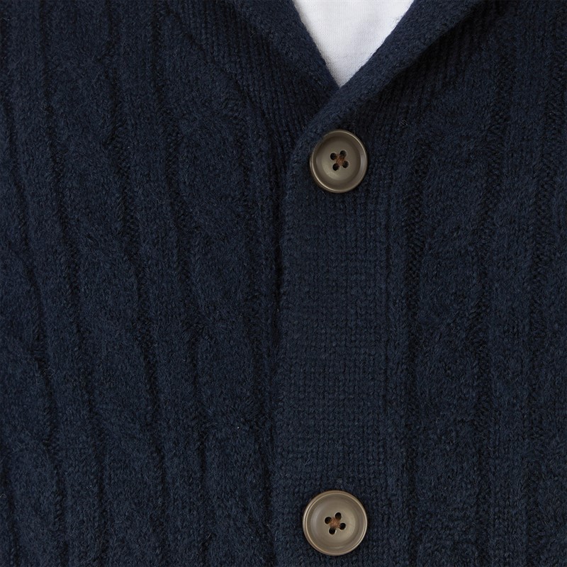 PRODUKT Mens Ori Novel Cardigan Navy Blazer