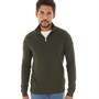 PRODUKT Mens Ori High Neck Zip Jumper Rosin