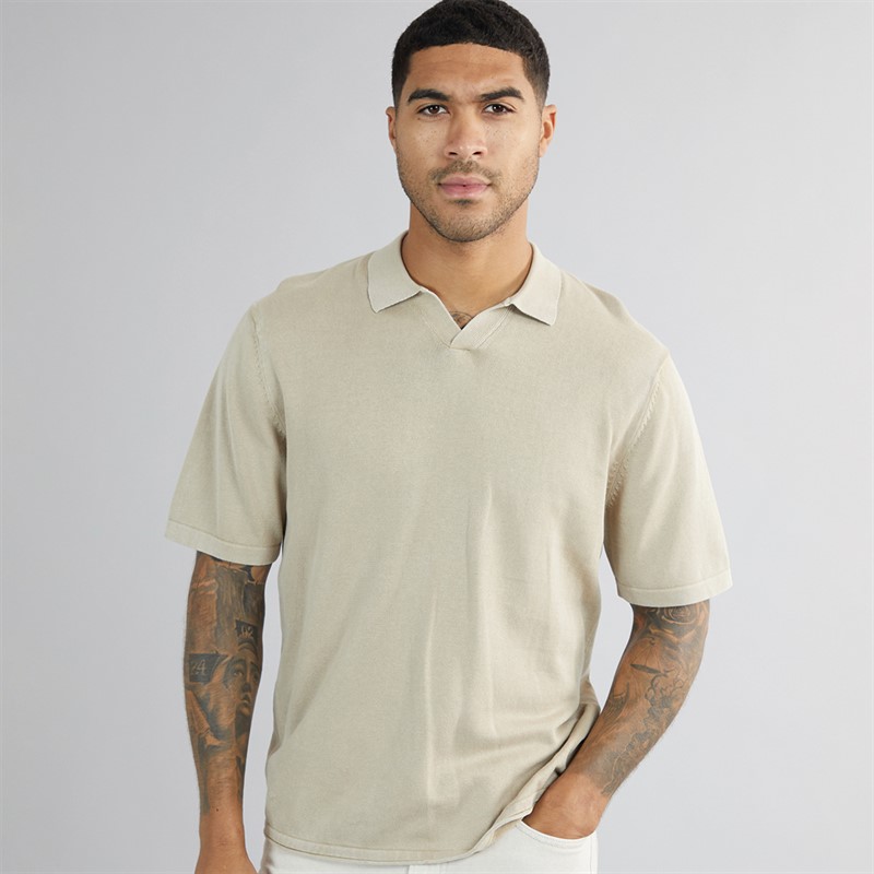PRODUKT Herre James Strikket Polo Crockery