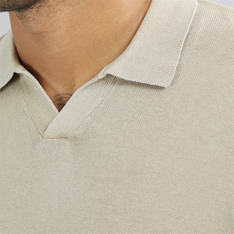 PRODUKT Herre James Strikket Polo Crockery