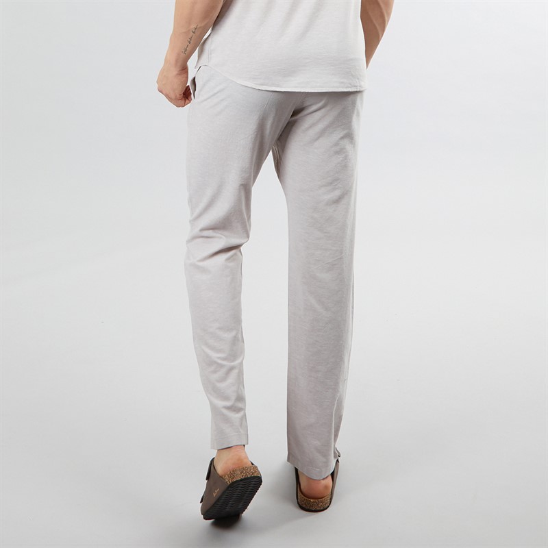 PRODUKT Mens Miles Linen Trousers Crockery