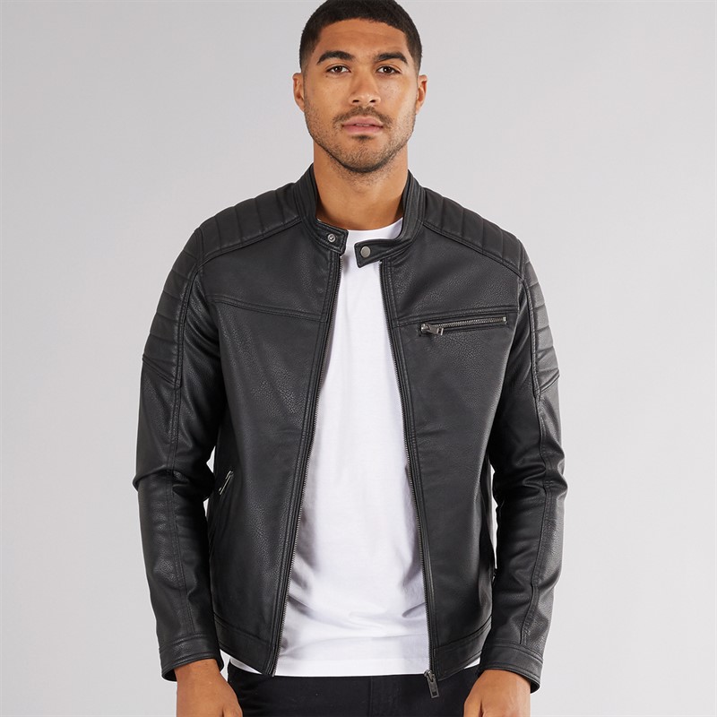 Heren Rocky Jacket Zwart - Maat M