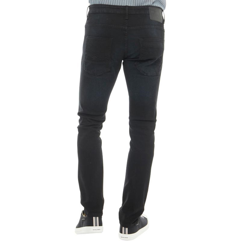 black police jeans