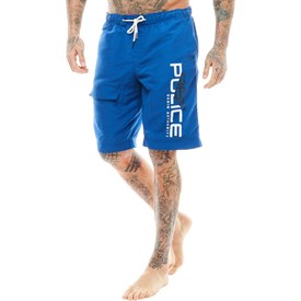 883 Police Heren Steford Zwemshort Blauw 883 police kopen in de aanbieding