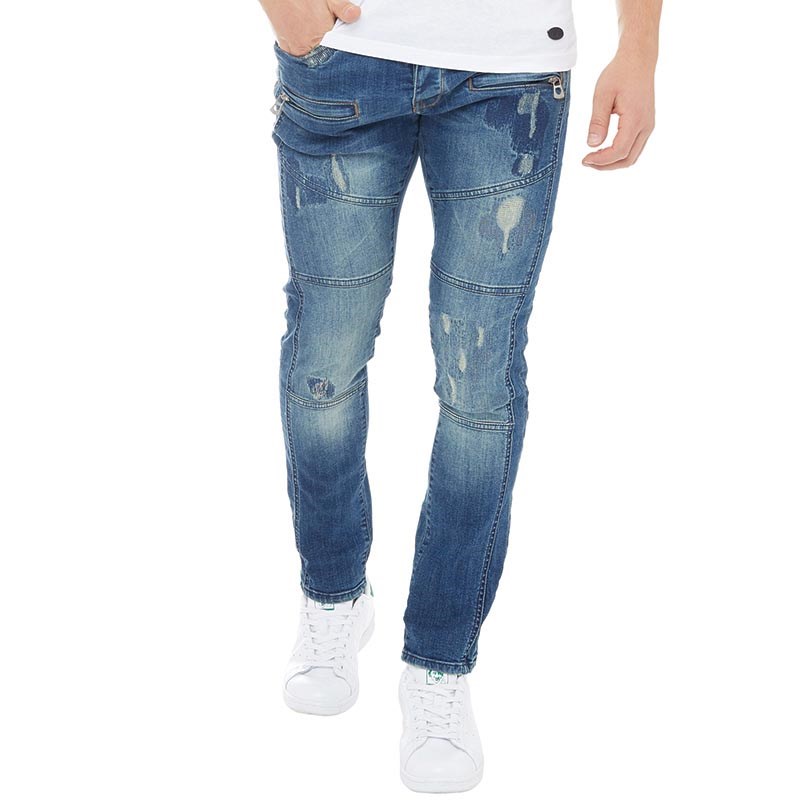 police stretch jeans