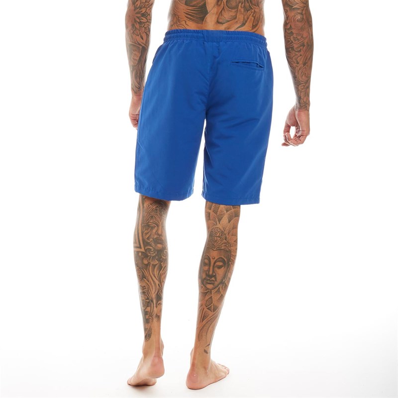 Buy 883 Police Mens Coco Swim Shorts Electric Blue