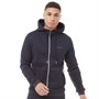 883 Police Sweat à Capuche Zippé Ling Homme Bleu Marine