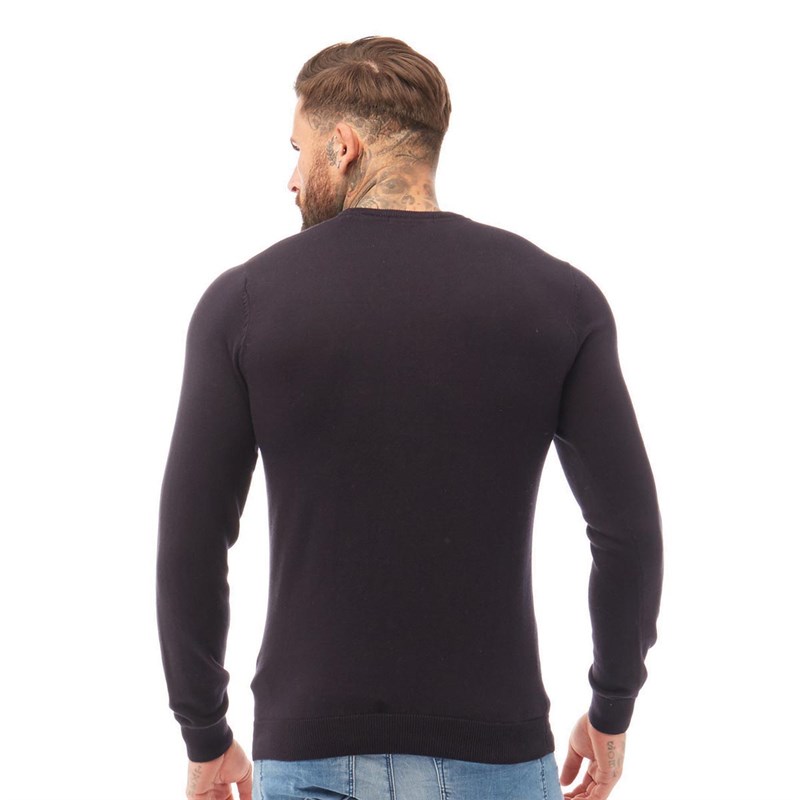 883 Police Mens Muraco Knitwear Navy